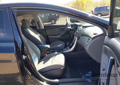 2013 Hyundai Elantra Gls из США, поврежденный, VIN 5NPDH4AEXDH396183